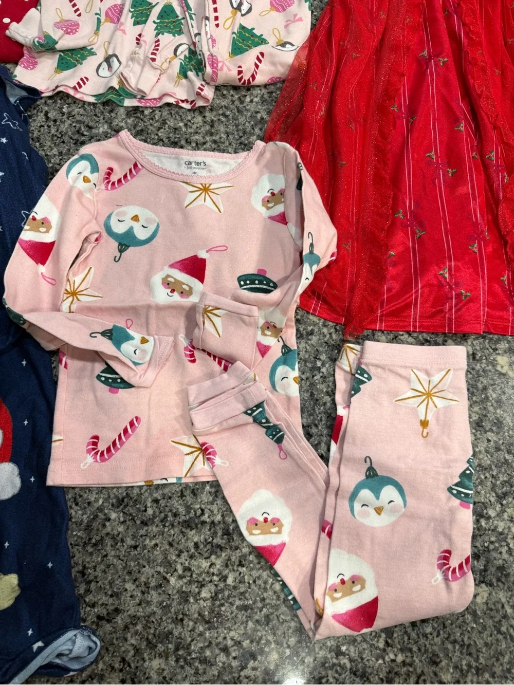 Girls 4T Christmas Pajamas